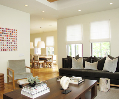 Vacation Home in Aspen, Colorado. Interior Design and Architecture, Living Room Design by Carole Post